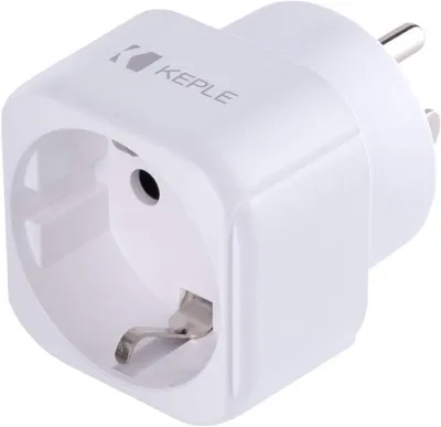 Produktbild von Steckeradapter von VS und Japan (Typ B) zu EU-Steckdose