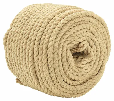 Produktbild von vidaXL Bootsseil 0.8 mm 50 m Natur