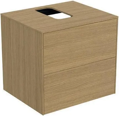 Produktbild von Schubladenfront CONCA obere für WTU, 580x267mm Eiche hell Eiche hell