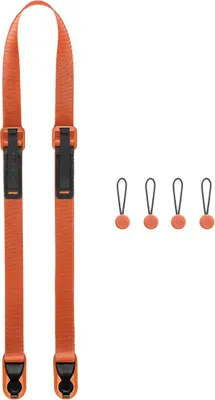 Obrázok produktu pre Peak Design Leash, Digitálny fotoaparát, Koža, Oranžová, 90 kg, 145 cm, 83 cm