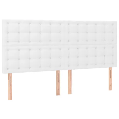 Immagine prodotto di Testiera Bianca 180x5x118/128 cm in Pelle finta