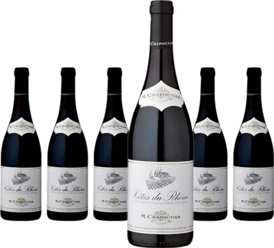 Produktbild von 6 x M. Chapoutier Côtes du Rhône Rouge