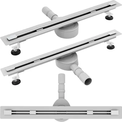 Produktbild von Rea Duschrinne Ultra Slim Pro 800 Brush Steel