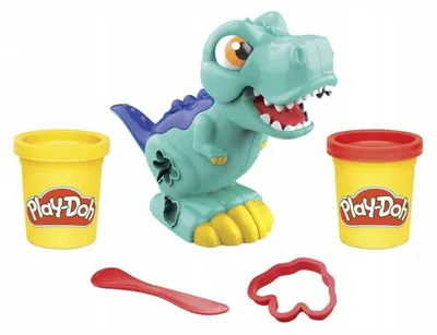 Produktbild von Hasbro Play Doh Mini T-Rex Dinosaurier Set mit Knete
