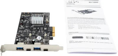 Obrázek produktu pro Exsys EX-12005 - PCIe - USB 3.2 Gen 2 (3.1 Gen 2)