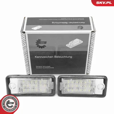 Immagine prodotto di illuminazione targa a LED AUDI A3 A4 A6, 8E0807430A, completo
