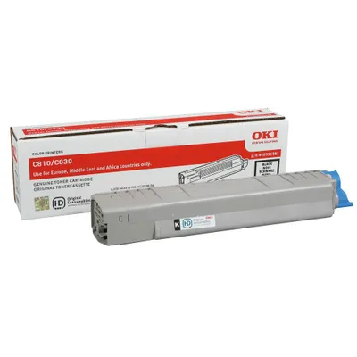 Image de Toner OKI C810/C830 BLACK 8K