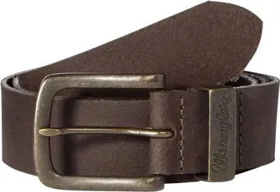 Image de Ceinture Wrangler Basic Metal Loop Marron 85 cm Homme Marron 85 cm
