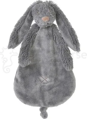Produktbild von Happy Horse Schmusetuch Kaninchen Richie dunkelgrau - Baby Geschenk