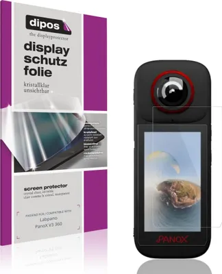 Produktbild von 4x Schutzfolie für Labpano PanoX V3 360 klar Displayschutzfolie Folie Display Schutz dipos