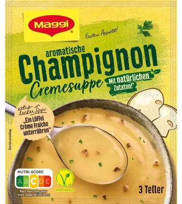 Obrázek produktu pro Maggi Guten Appetit houbová krémová polévka s přírodními přísadami 57g