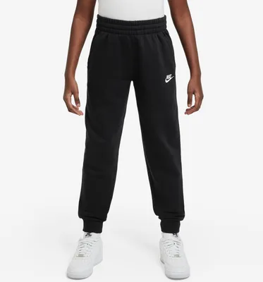 Produktbild von Nike K Nsw Club Flc Jggr Lbr Black/White Black/White S