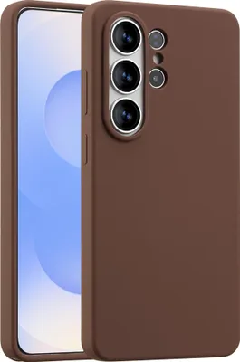 Obrázok produktu pre Accezz Liquid Silicone Backcover s MagSafe pre Samsung Galaxy S26 Ultra - New Tea Brown