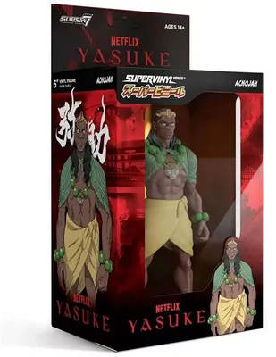 Zdjęcie produktu dla Super7 Netflix Yasuke Figurka Akcji Achojah 15Cm