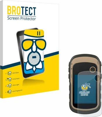 Produktbild von BROTECT Entspiegelungs Schutzglas für Garmin eTrex 32x / 30x / 30 / 20x / 20 / 10 Schutzfolie Panzer Folie Glas Display Schutz matt