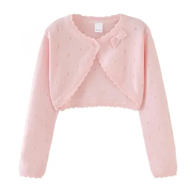 Produktbild von Mädchen Bolero Shrug Weste mit langen Ärmeln