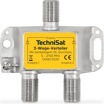 Produktbild von TechniSat 2-Wege Sat-Verteiler/Combiner 2xDC diodenentkoppelt