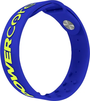 Zdjęcie produktu dla Opaska sportowa na nadgarstek, niebieska/neonowa, rozmiar S/M