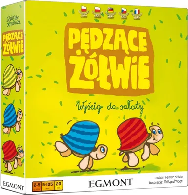 Obrázek produktu pro ISBN Pędzące żółwie, Hry, Polský, Pevná vazba