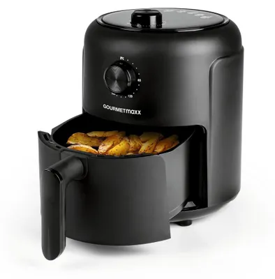 Immagine prodotto di Friggitrice ad aria calda Mini friggitrice - 2,3 L - 1000 W - Nero