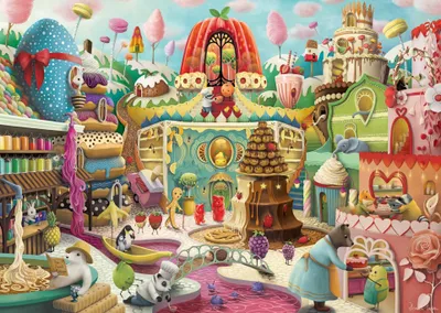 Produktbild von Puzzle Sweet Street (1000 Teile)