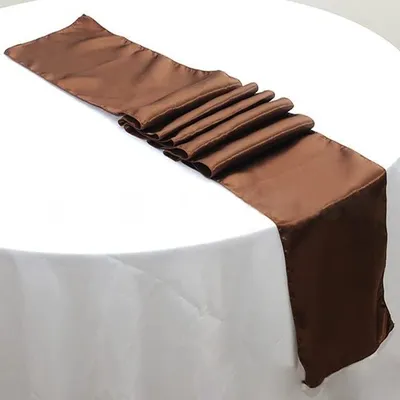 Imagen del producto de Manteles individuales de satén para bodas y eventos