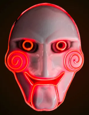 Produktbild von LED Maske Serienkiller Kostümaccessoire leuchtend Halloween