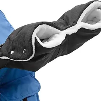 Produktbild von Famanu Handmuffen - Handwärmer für Kinderwagen - Schwarz
