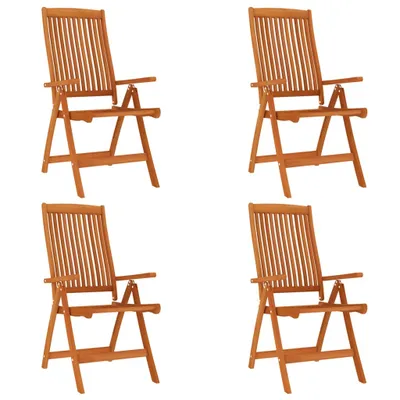 Immagine prodotto di vidaXL Klappbare Gartenstühle 4 Stk. Eukalyptus