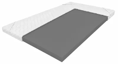 Produktbild von Schlafschatz Luna Max 180x200 cm extra fest, Komfortschaumtopper, 5 cm hoch, abnehmbarer Bezug, 60 Grad waschbar