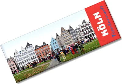 Produktbild von streetline Köln Frankenwerft Panorama Souvenir Magnet