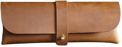 Immagine prodotto di Astuccio in pelle per artisti, studenti e adulti, 20 matite, 21 x 8 cm