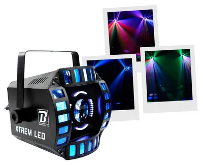 Produktbild von BoomToneDJ Xtrem Auswirkungen LED blau