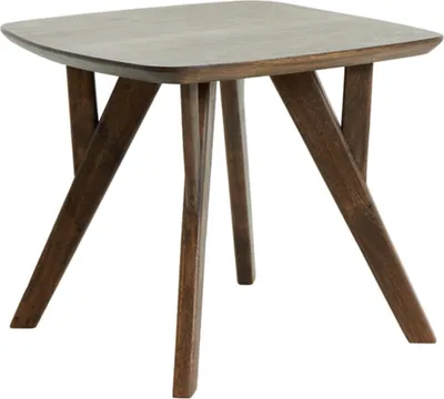 Obrázek produktu pro Light & Living - Příruční stolek QUENZA - Ø50x42cm - hnědý