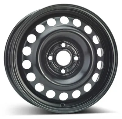 Produktbild von 15 Zoll Stahlfelge ALCAR 15"x6" 4x100 PCD ET49 56.50mm Felge Schwarz