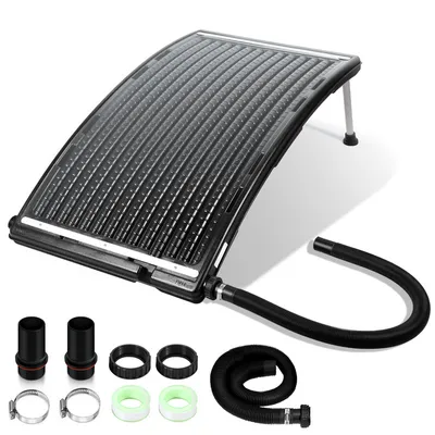 Produktbild von solarheizung Fassungsvermögen bis zu 15 Liter 10000 L/h Höhenverstellbar Solarheizung umweltfreundliches Erhitzen 110x69x14cm