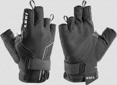 Produktbild von LEKI Handschuhe »Nordic Breeze Shark Short« Schwarz Weiß Gr. 10.0