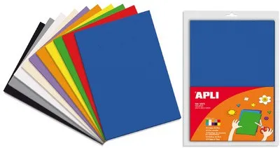 Produktbild von Moosgummi Apli Kids A4 Bunt Moosgummi (10 Stücke)