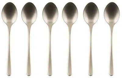 Image de Sambonet Taste Antique Edelst./PVD Champag. Set 6 Mokkalöffel 52653PA7