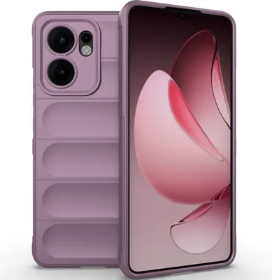 Produktbild von Handyhülle für Oppo Reno13 F 5G Weich TPU Silikon Stossfest Anti-rutsch Hülle Lila