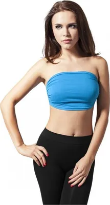 Immagine prodotto di Urban Classics Donna - BANDEAU Top turchese - L