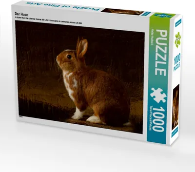 Produktbild von Calvendo Der Hase 1000 Teile Puzzle quer 640x480mm, Hultsch Heike; 7287961
