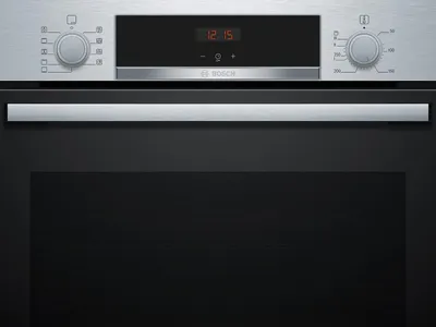 Image de Bosch Serie 4 HBA514BS3 four 71 L 3400 W A+ Noir, Acier inoxydable