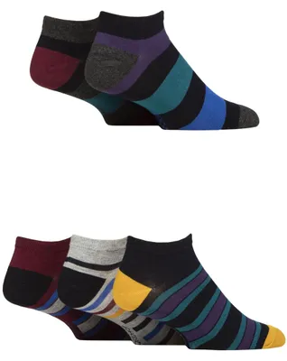 Produktbild von Set aus 5 Herren Bamboe Gestreiften Socken