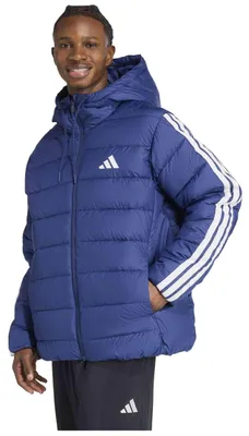Productafbeelding van Adidas Essentials CLIMAWARM jas, donkerblauw/wit, voor heren