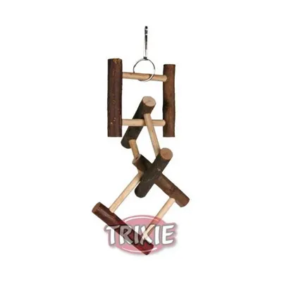 Immagine prodotto di Scala pensile in legno naturale Trixie - 58 cm