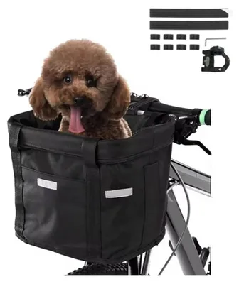 Imagen del producto de Bolsa plegable para bicicletas, ideal para perros y compras
