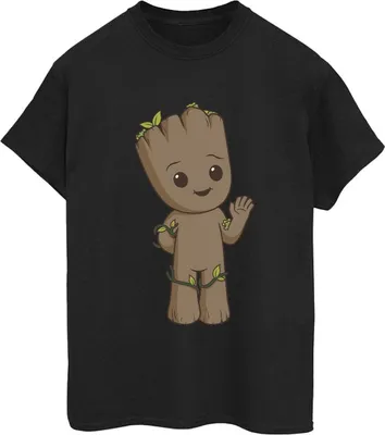 Produktbild von Marvel - "I Am Groot" T-Shirt für Damen BI35173 (XL) (Schwarz)