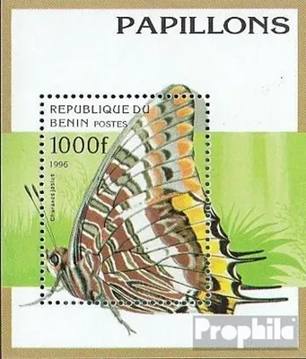 Produktbild von Briefmarken Benin 1996 Mi Block16 (kompl.Ausg.) postfrisch Schmetterlinge