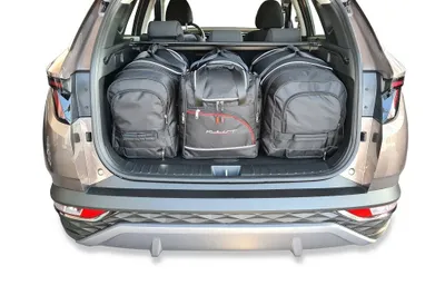 Produktbild von Hyundai Tucson 2020+ Kofferraumtaschen Set 4 Stk